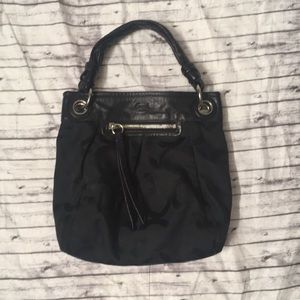 Coach Black Logo Medium Size Purse